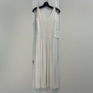 WHITE HOUSE BLACK MARKET Matte Jersey Fit & Flare Midi Dress, Size XXS